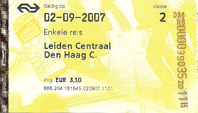 The traveler's drawer: (NEDERLANDSE SPOORWEGEN - Dutch Railways ...